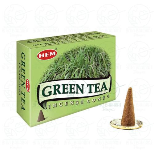 Hem Green Tea Konik Tütsü 10 Adet