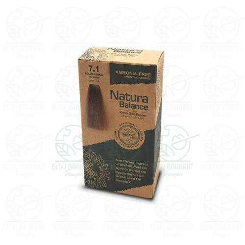 Natura Balance Saç Boyası Küllü Kumral 7.1